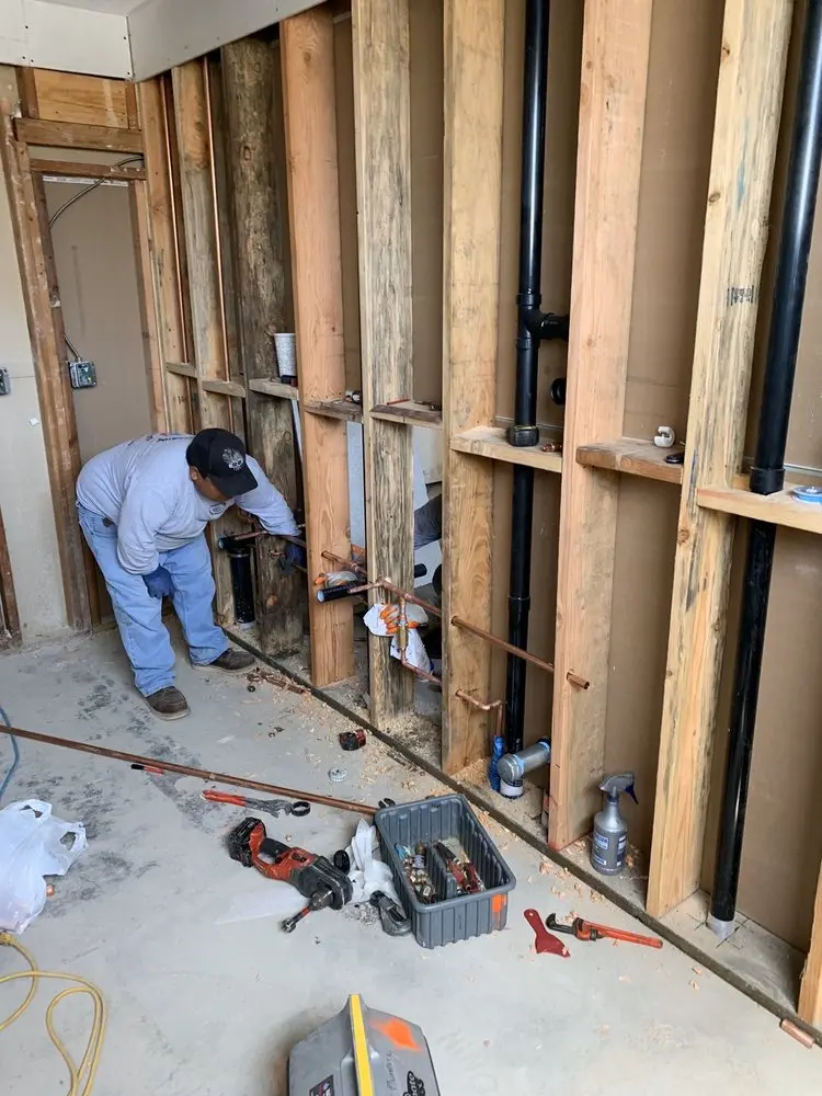 Commercial rough-in plumbing for Water Heater Replacement in Overlook Estates